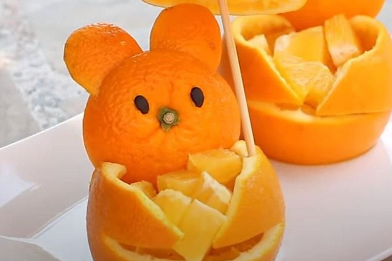 Café C: workshop fruitbeesten maken