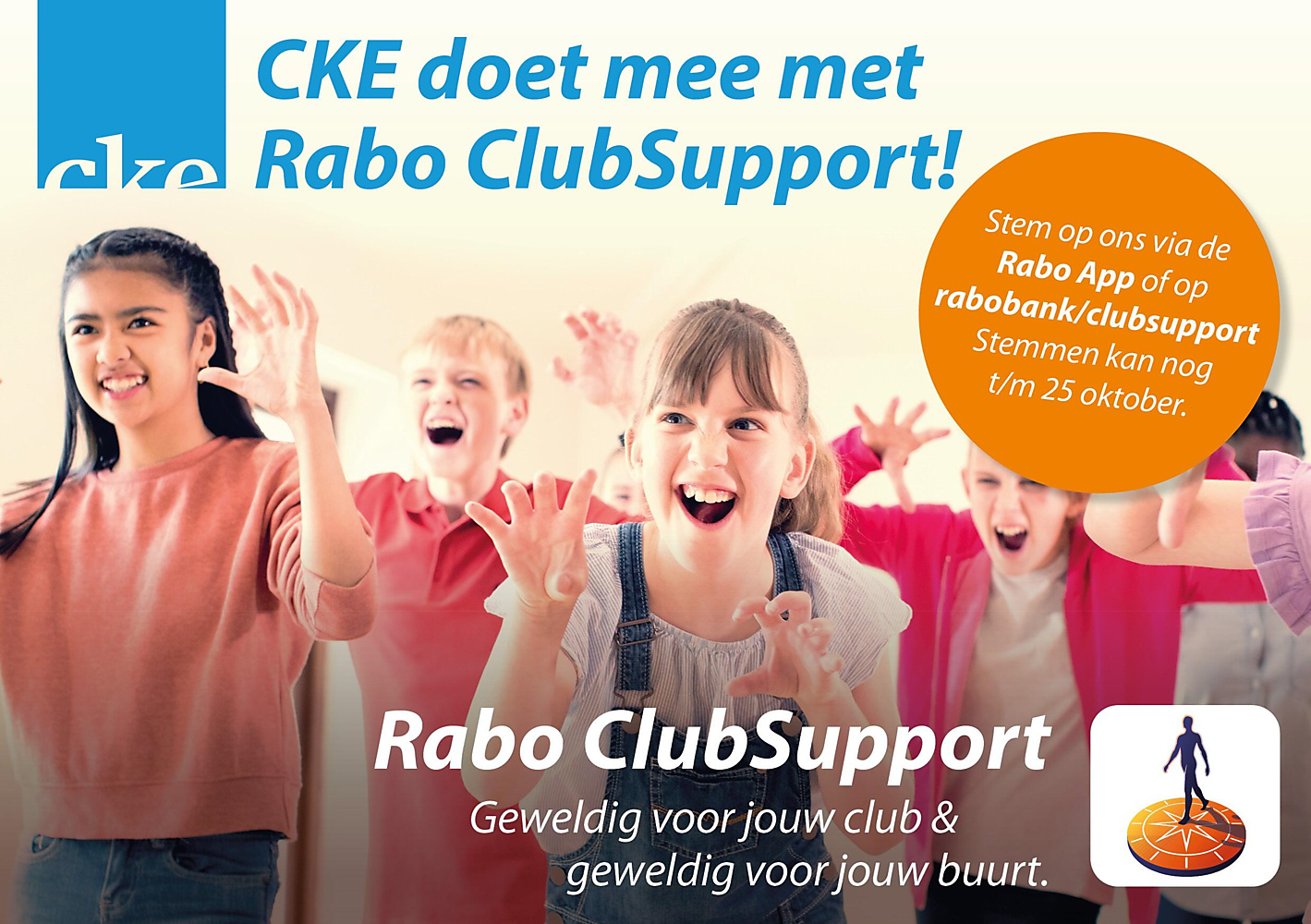 CKE doet mee met Rabo ClubSupport!