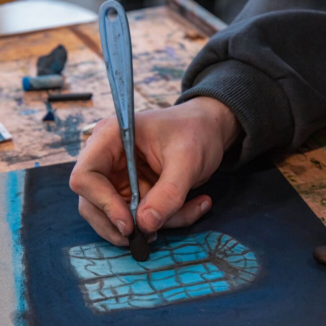 Atelier beeldende kunst kinderen jongeren