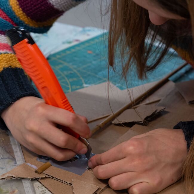 Atelier beeldende kunst kinderen