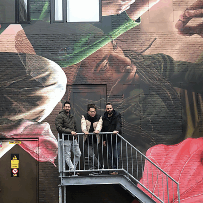 Mural pand CKE Studio Giftig - Fresku