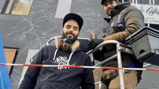 Mural pand CKE Studio Giftig - Fresku
