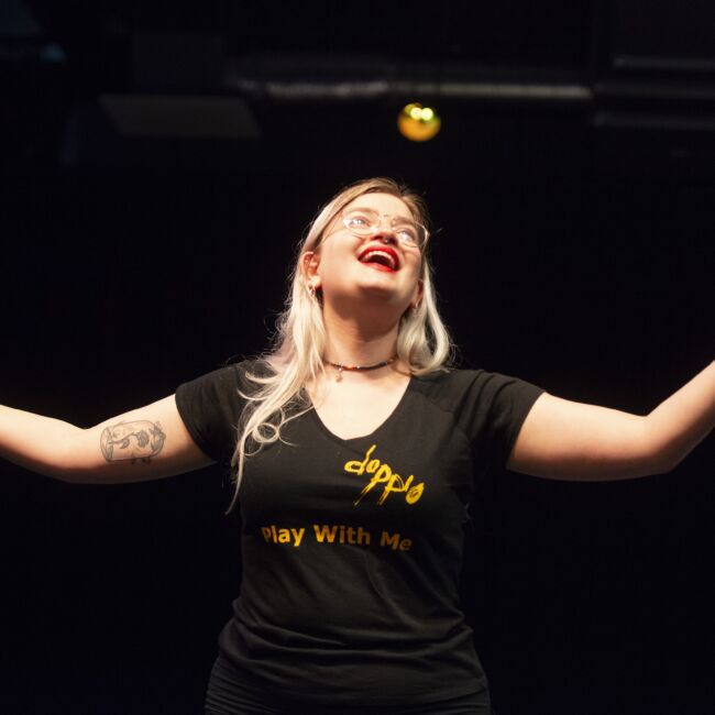 Theater spoken word zang