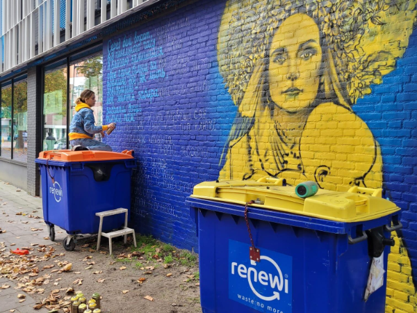 Cultuurparticipatie mural pand CKE