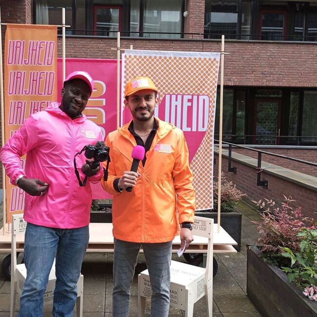 Studio Vrijheid op Bevrijdingsdag CKE