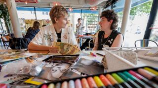 Queer art jam bij CKE