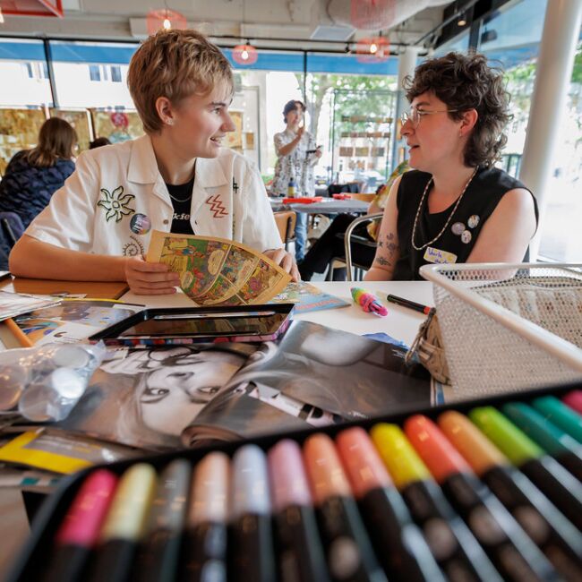 Queer art jam bij CKE
